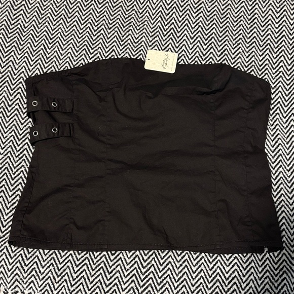 Free People Tops - Free People Black Strapless Top